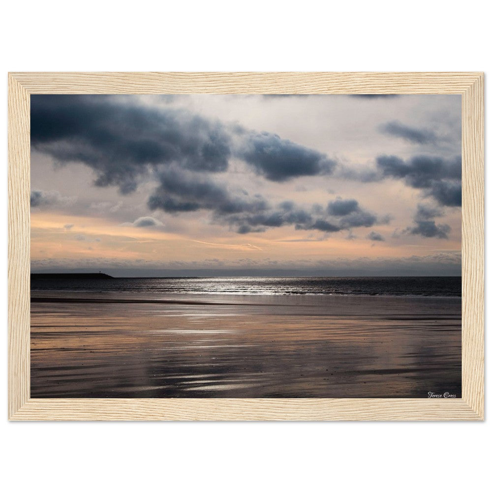 The Wonder - Port Talbot Wales UK - Premium Matte Paper Poster - Wooden Framed