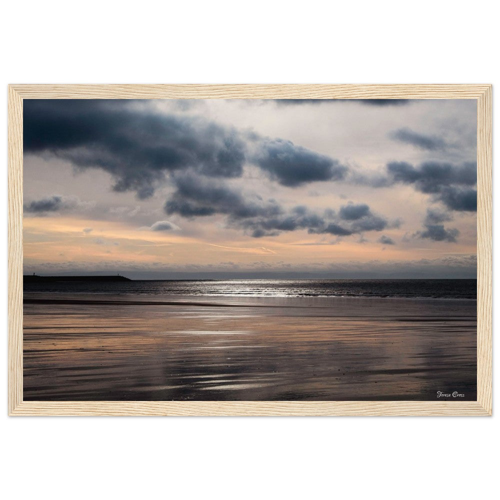The Wonder - Port Talbot Wales UK - Premium Matte Paper Poster - Wooden Framed