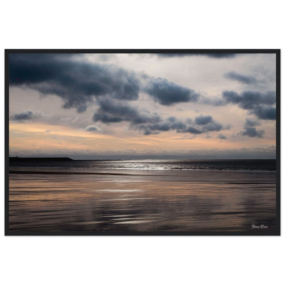 The Wonder - Port Talbot Wales UK - Premium Matte Paper Poster - Wooden Framed