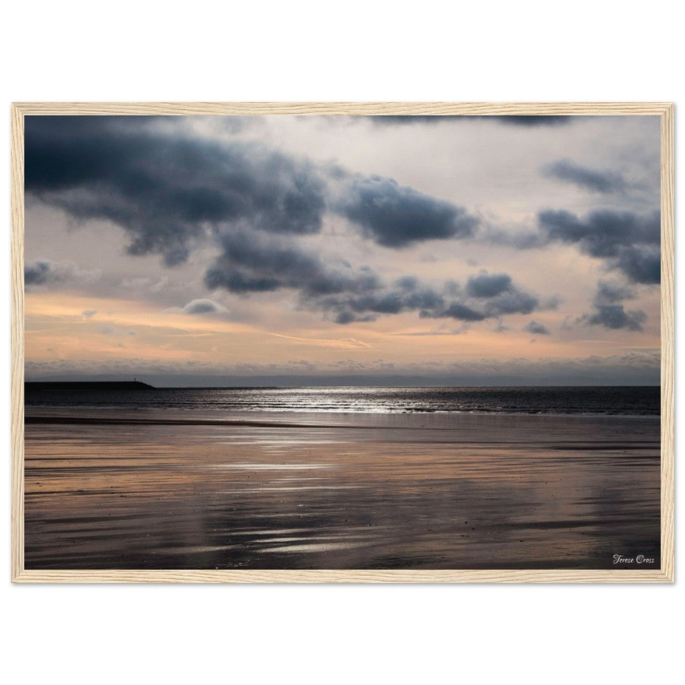 The Wonder - Port Talbot Wales UK - Premium Matte Paper Poster - Wooden Framed