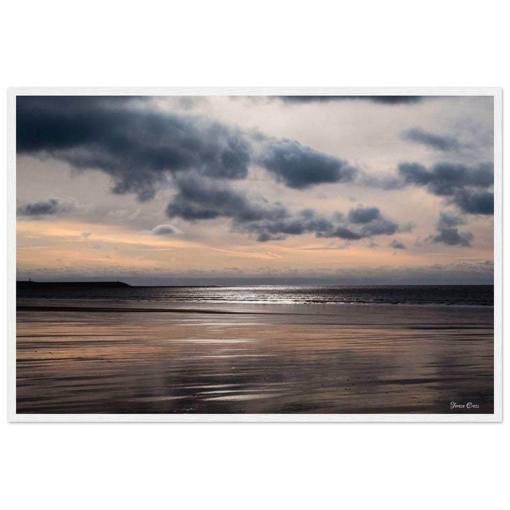The Wonder - Port Talbot Wales UK - Premium Matte Paper Poster - Wooden Framed