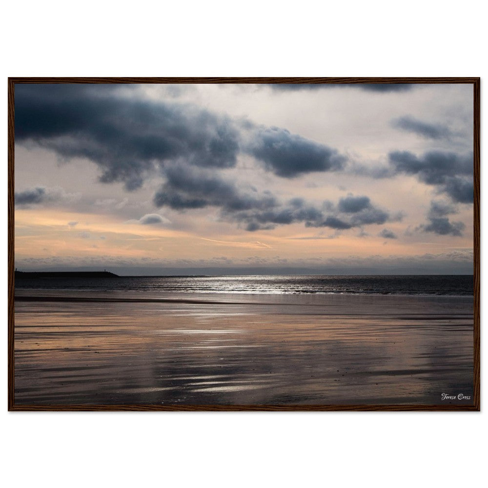 The Wonder - Port Talbot Wales UK - Premium Matte Paper Poster - Wooden Framed