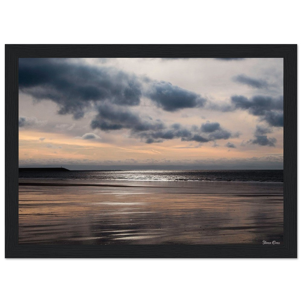The Wonder - Port Talbot Wales UK - Premium Matte Paper Poster - Wooden Framed