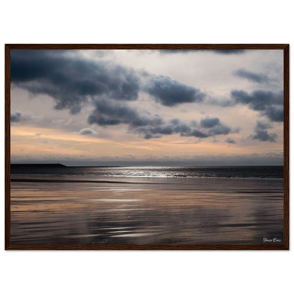 The Wonder - Port Talbot Wales UK - Premium Matte Paper Poster - Wooden Framed