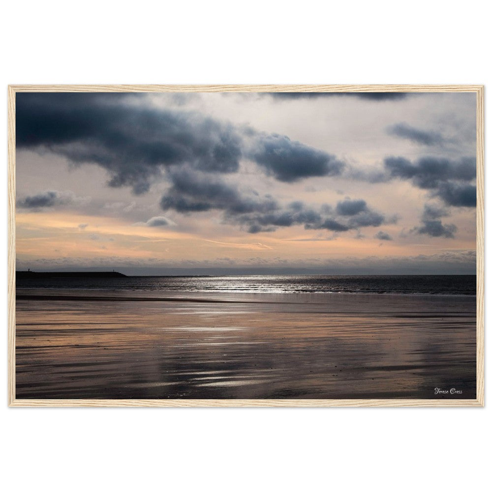 The Wonder - Port Talbot Wales UK - Premium Matte Paper Poster - Wooden Framed