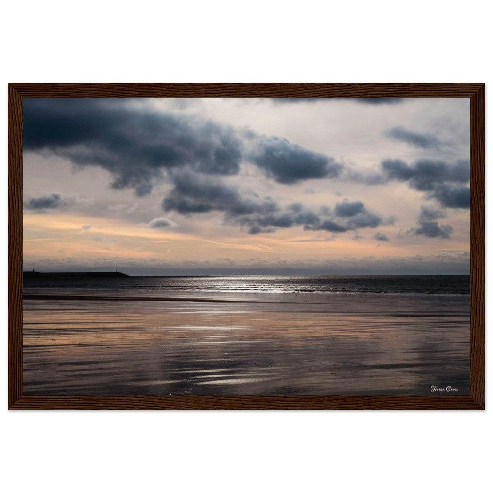 The Wonder - Port Talbot Wales UK - Premium Matte Paper Poster - Wooden Framed