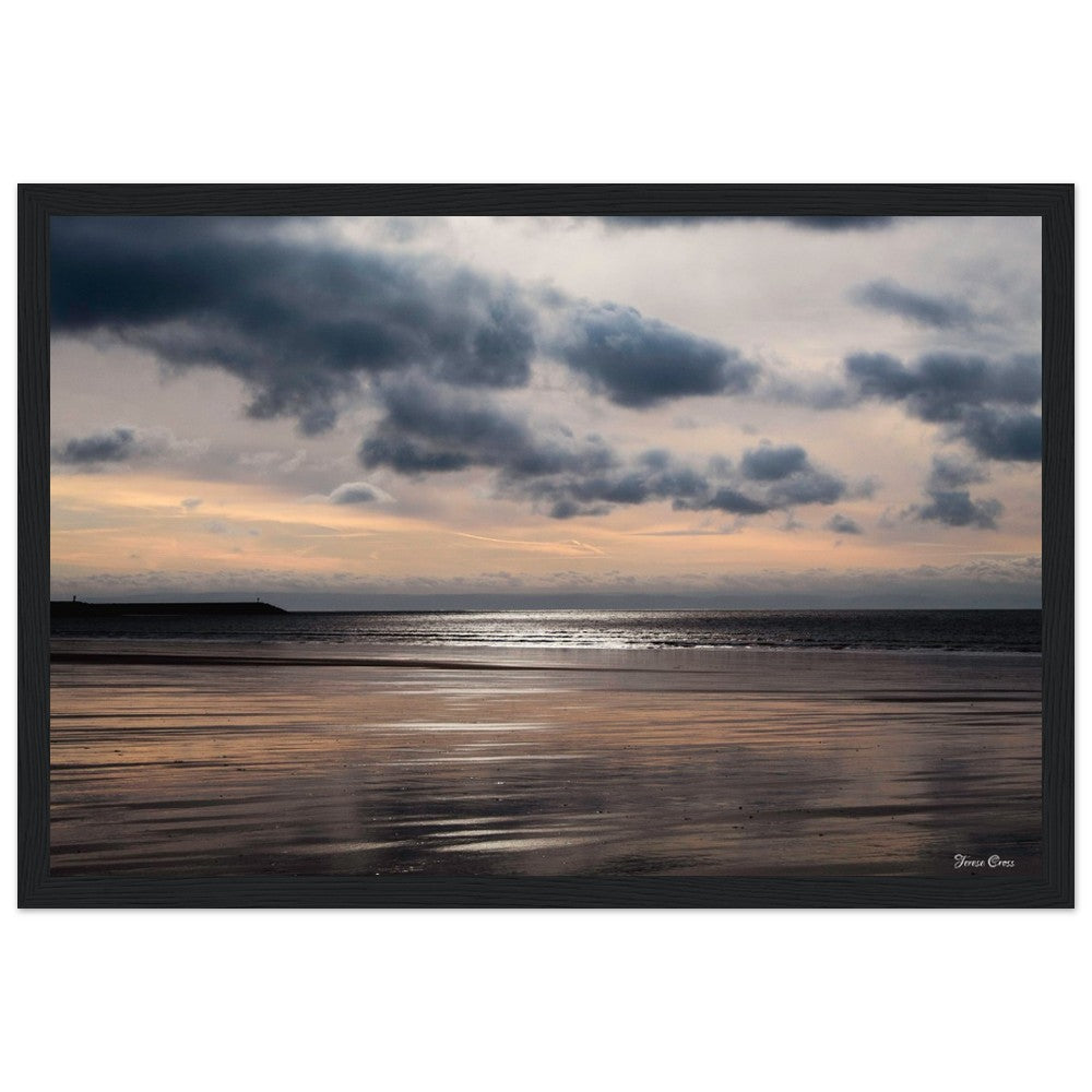The Wonder - Port Talbot Wales UK - Premium Matte Paper Poster - Wooden Framed