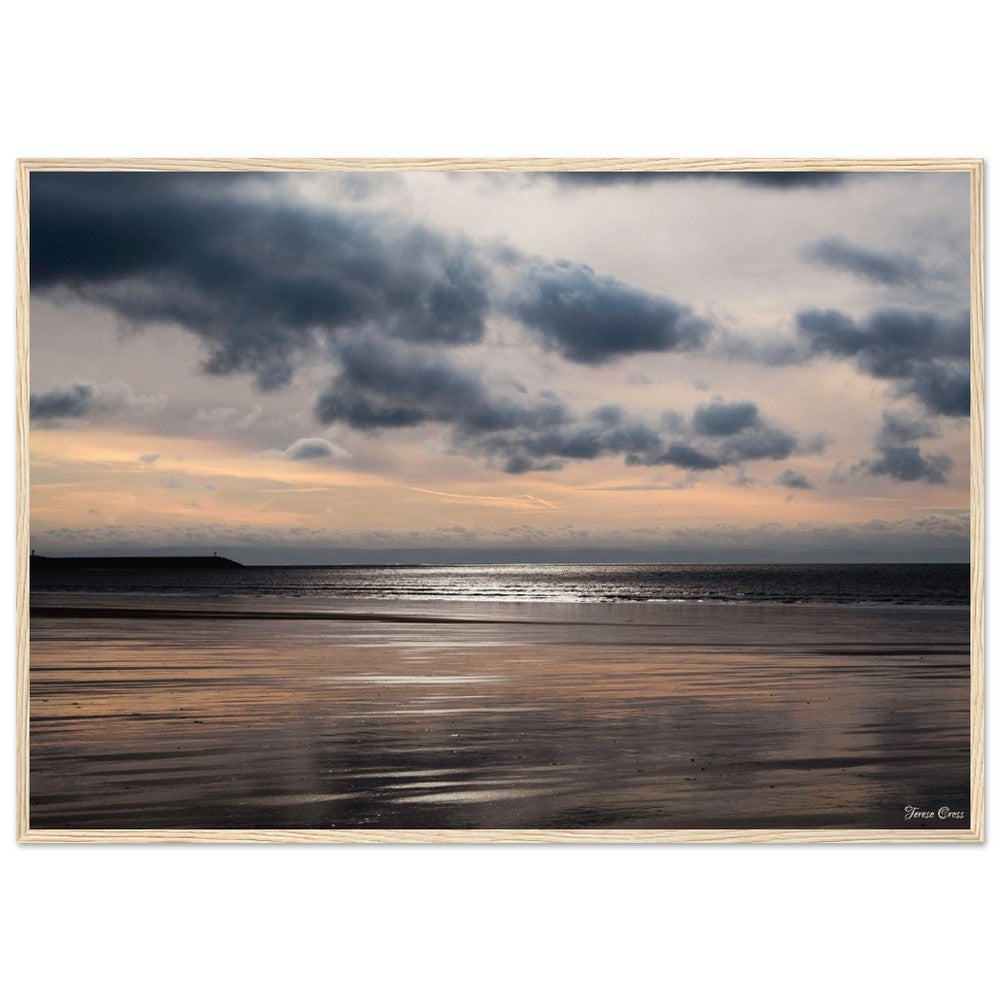 The Wonder - Port Talbot Wales UK - Premium Matte Paper Poster - Wooden Framed