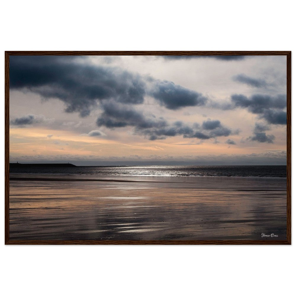 The Wonder - Port Talbot Wales UK - Premium Matte Paper Poster - Wooden Framed