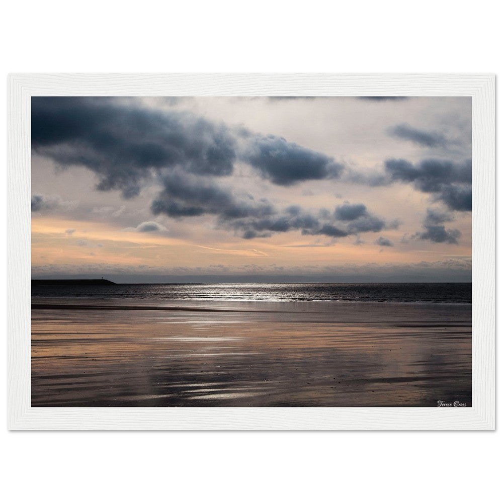 The Wonder - Port Talbot Wales UK - Premium Matte Paper Poster - Wooden Framed
