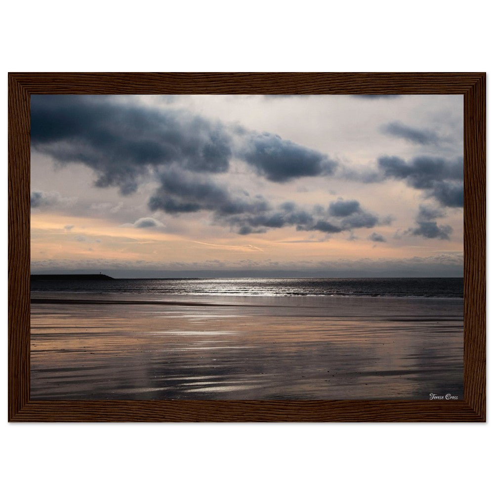 The Wonder - Port Talbot Wales UK - Premium Matte Paper Poster - Wooden Framed